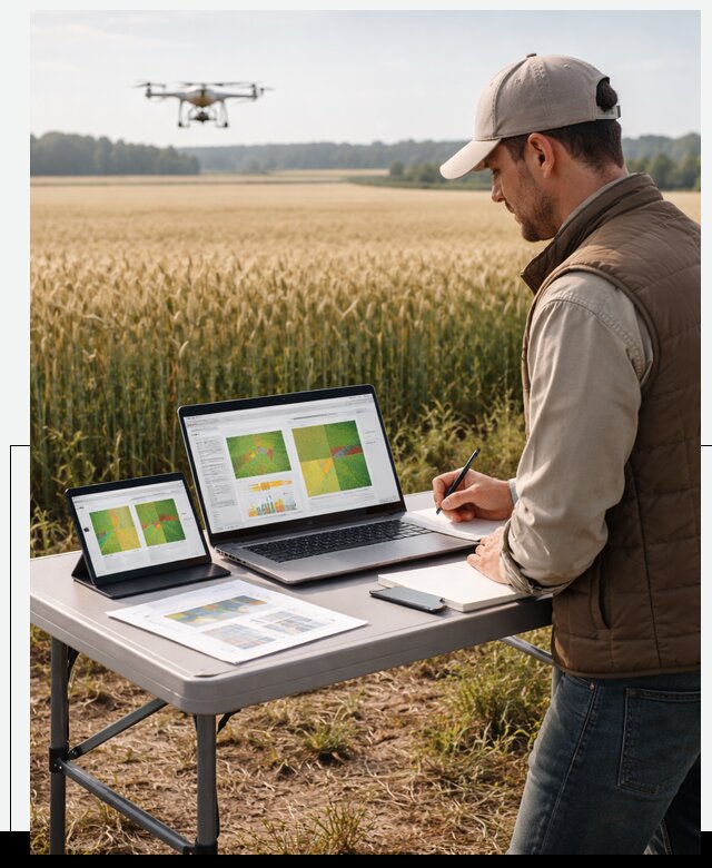 Система AI прогнозирования урожайности для точных агрономий в Полысаеве
