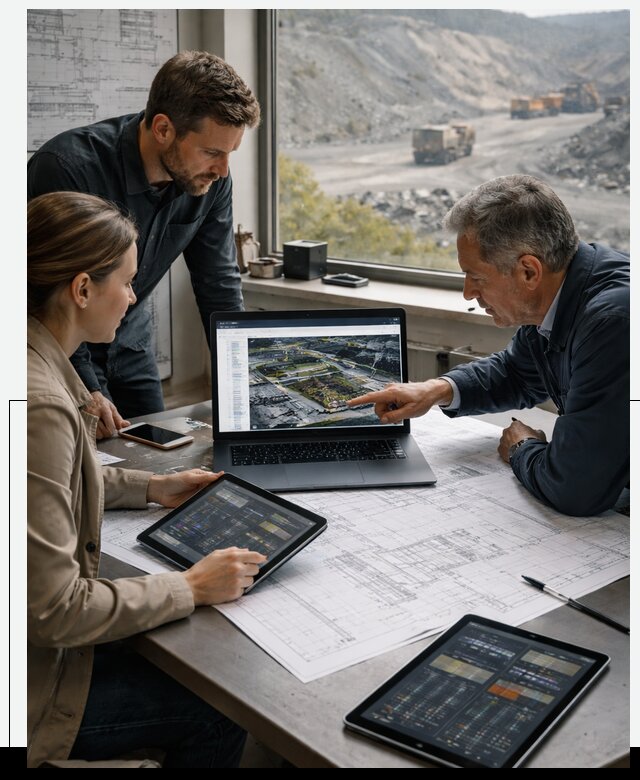 Разработка и внедрение систем для горнодобычи в Полысаеве