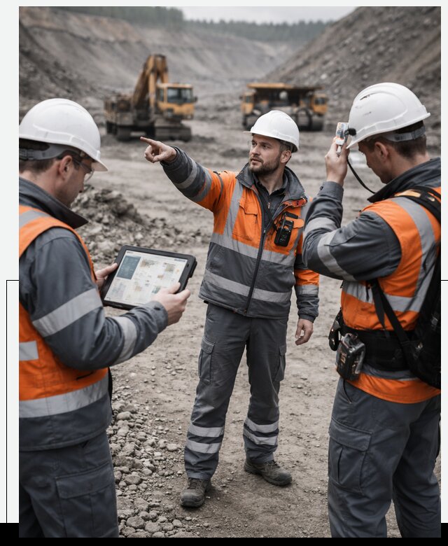 Система контроля персонала для горнодобывающей отрасли в Полысаеве