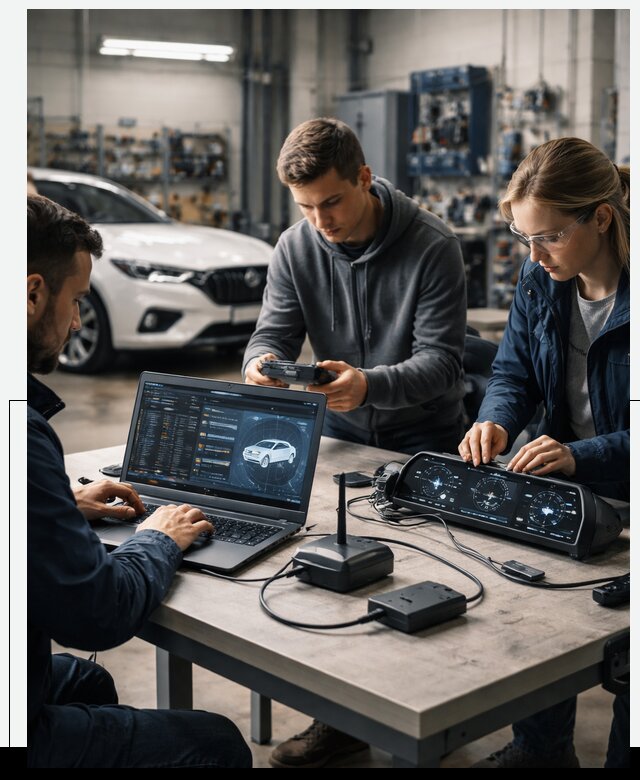 Разработка Connected Car и ПО для автопрома в Полысаеве