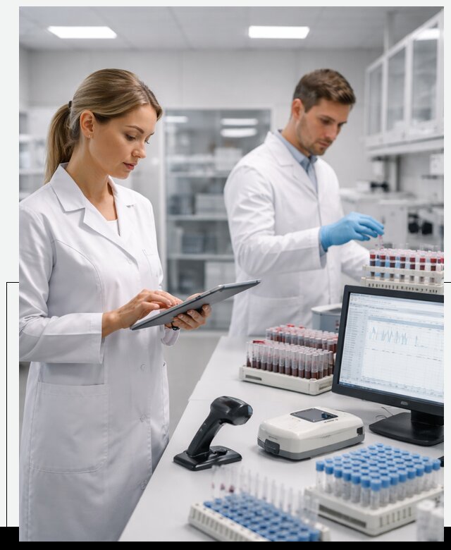 Разработка и внедрение LIMS системы для биотех лабораторий в Полысаеве