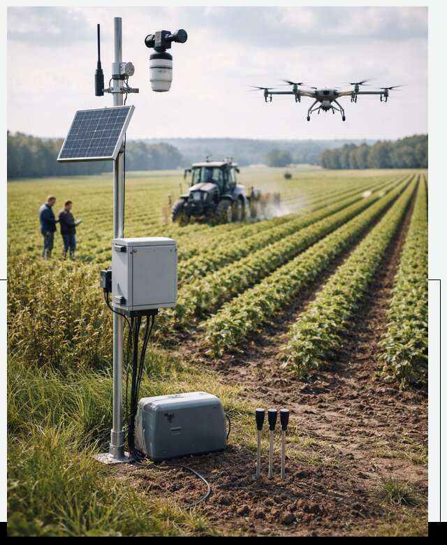 Разработка IoT мониторинга полей в Полысаеве от 8741 р. | АвикейПлс