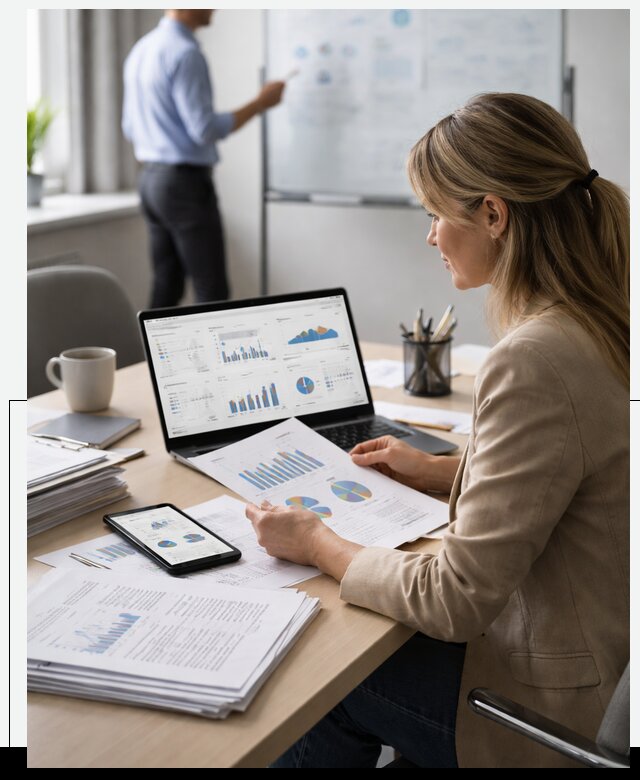 Аналитика успеваемости обучения и отчётность в Полысаеве