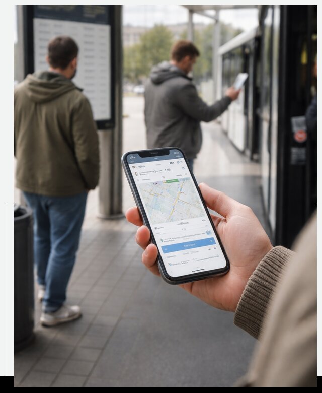 Мобильное приложение для пассажиров в Полысаеве с оплатой и расписанием